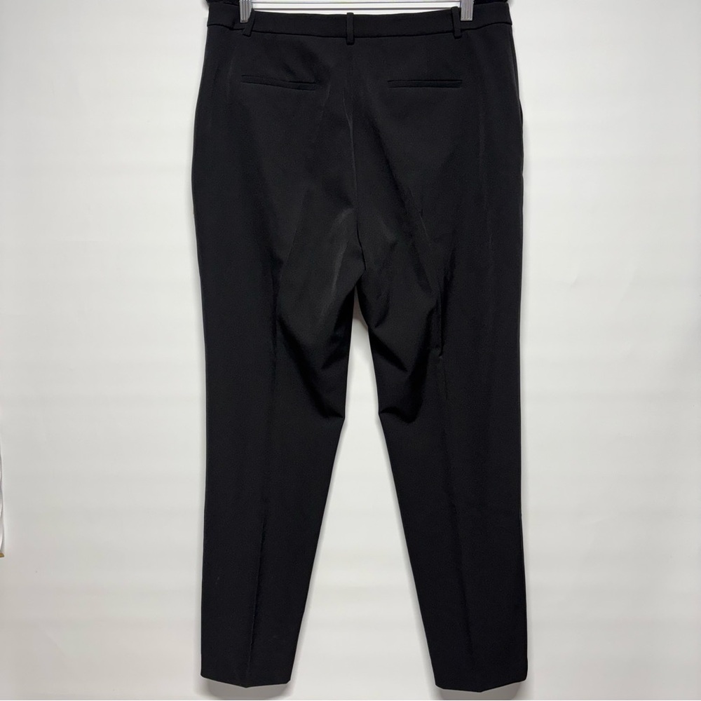 ✨Donna Karan Essentials High-Rise Straight-Leg Pants Black Size 12 - Picture 4 of 16